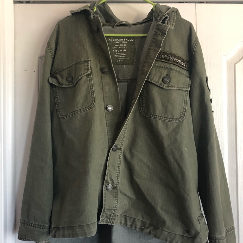 American Eagle Army Jacket